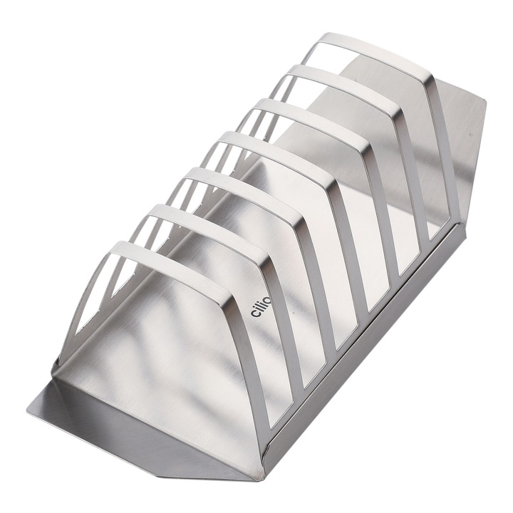 Suport paine prajita, Cilio, Inox, Argintiu