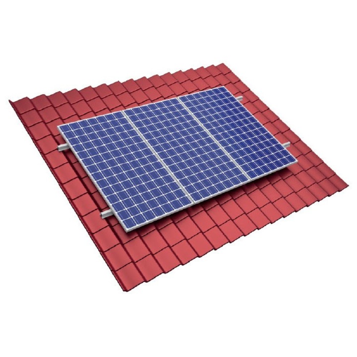 Sistem montaj pentru panouri PV, AZO Digital, 115cm, set pentru un modul