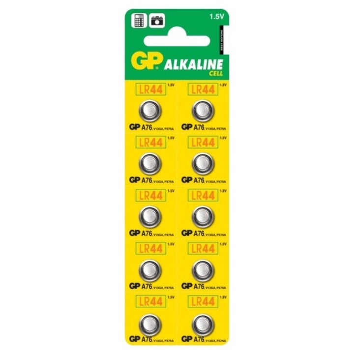 Baterie buton GP LR44 alcalină, utilizare în jucării, 1 buc