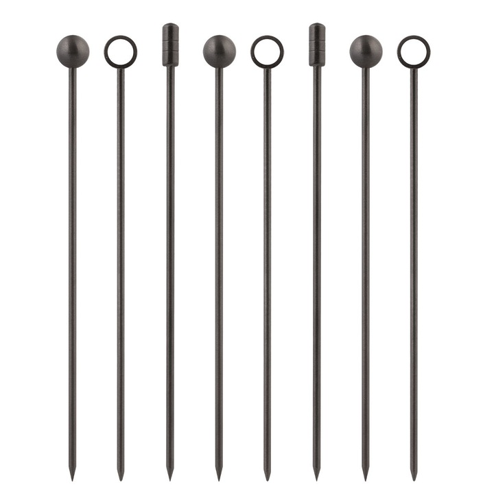 Set de 9 frigarui aperitiv, Lurch, inox, 11 cm