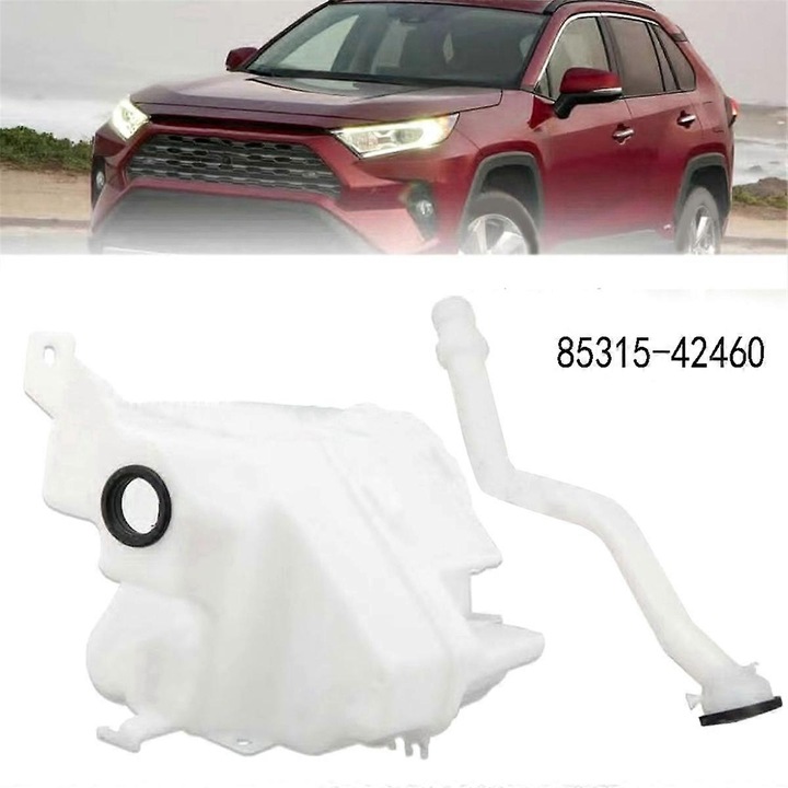 Rezervor lichid de parbriz pentru Toyota RAV4 2020, alb, plastic