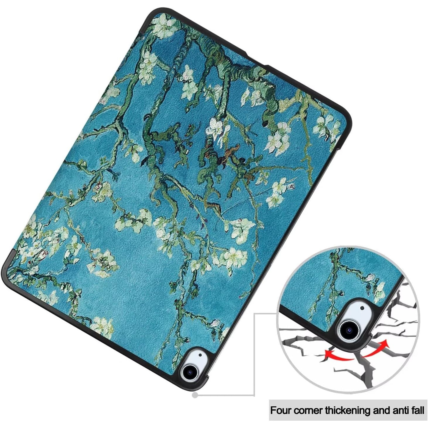 Husa de protectie pentru Lenovo Tab M8 Gen 4(TB-300FU/TB-300XU), 2023, Sigloo, 8", Cires