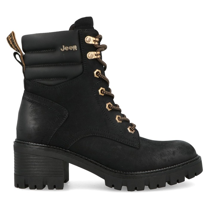 Ghete Jeep Raven Lace NBK W JL52570A-062, Femei, Negru