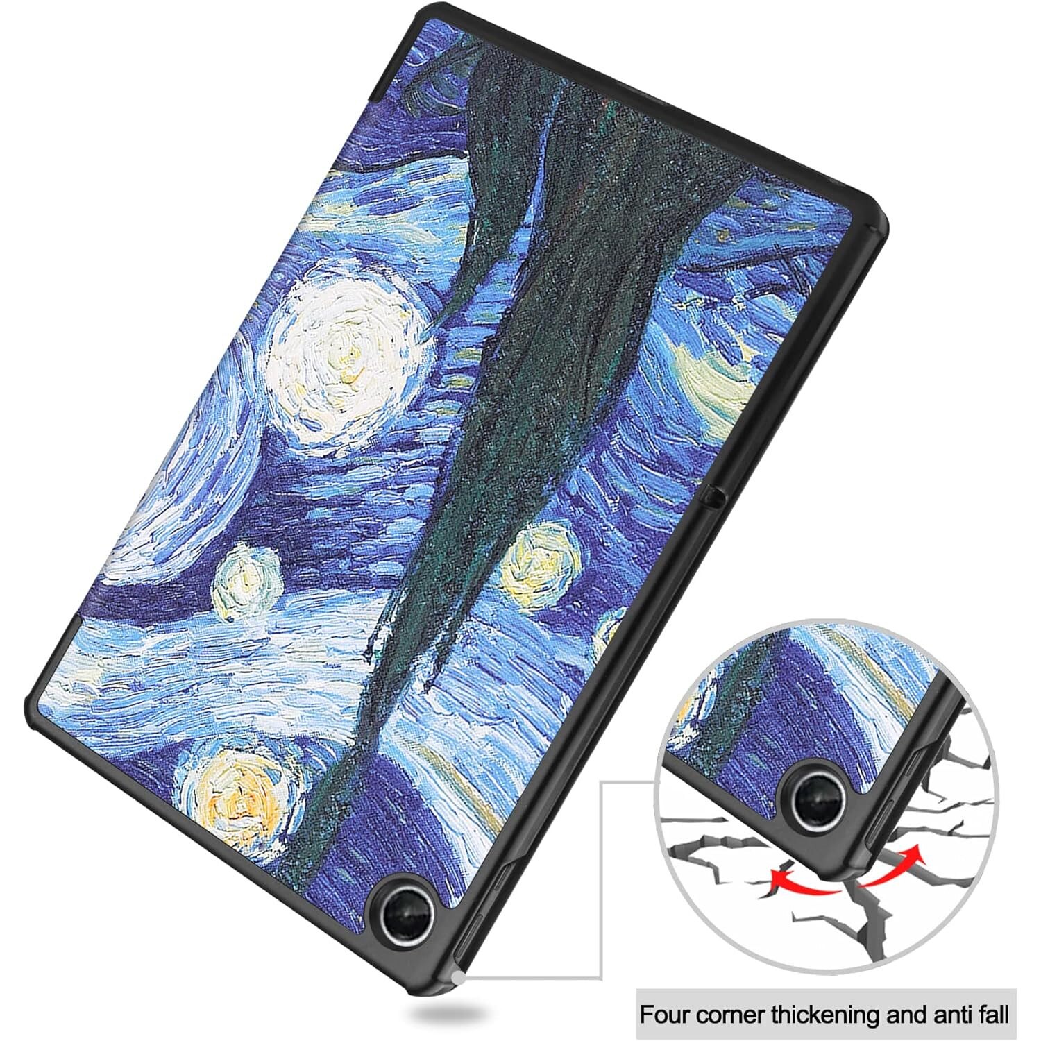 Husa de protectie pentru Lenovo Tab M8 Gen 4(TB-300FU/TB-300XU), 2023, Sigloo, 8", Abstract