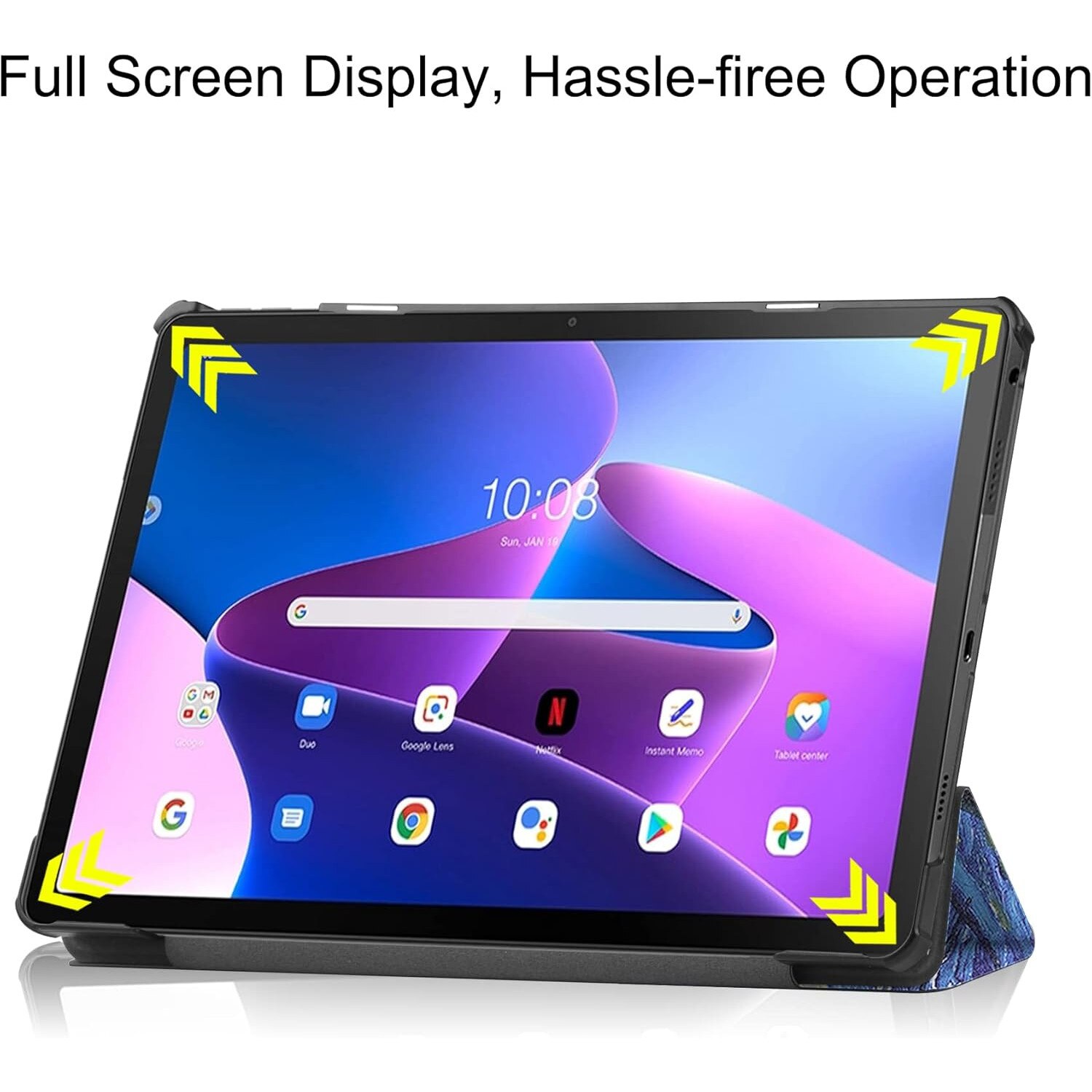 Husa de protectie pentru Lenovo Tab M8 Gen 4(TB-300FU/TB-300XU), 2023, Sigloo, 8", Abstract