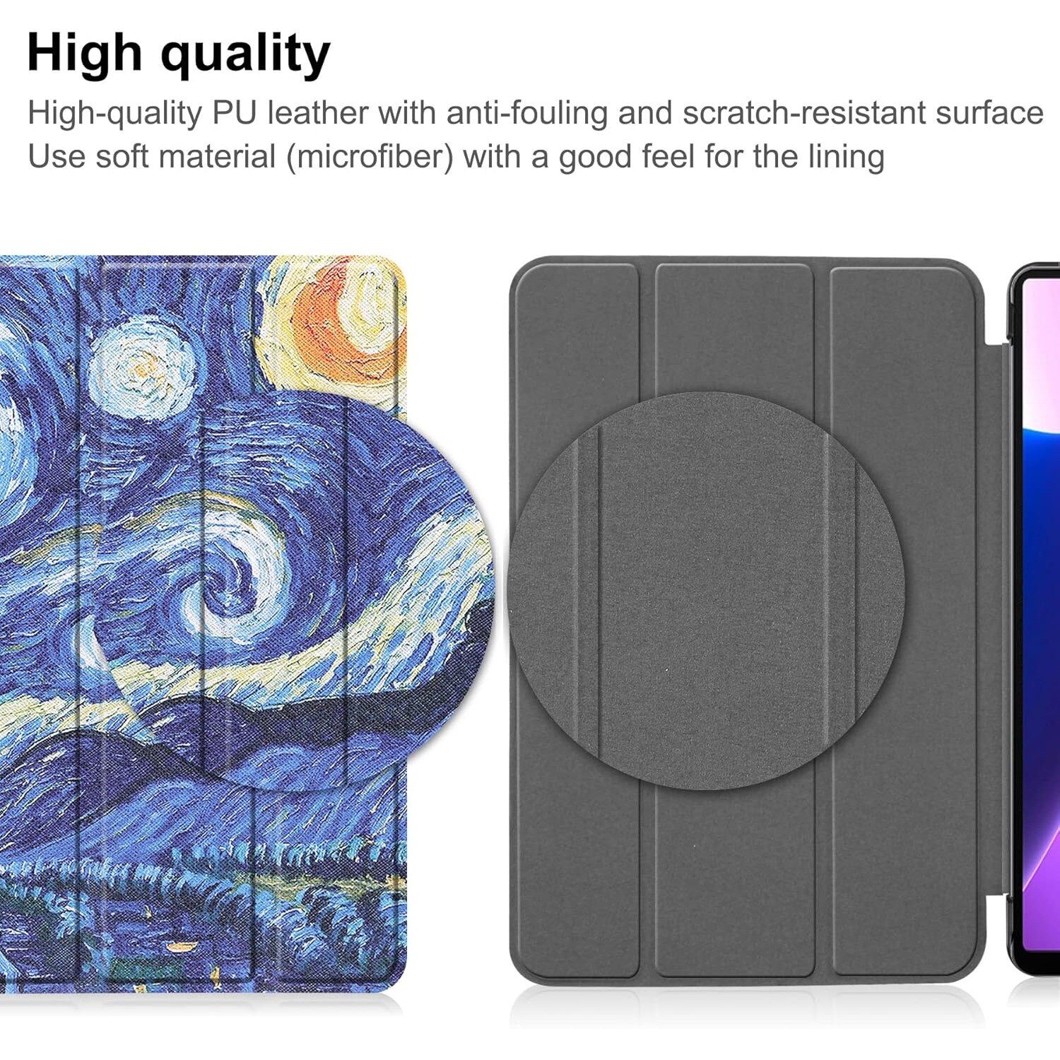 Husa de protectie pentru Lenovo Tab M8 Gen 4(TB-300FU/TB-300XU), 2023, Sigloo, 8", Abstract