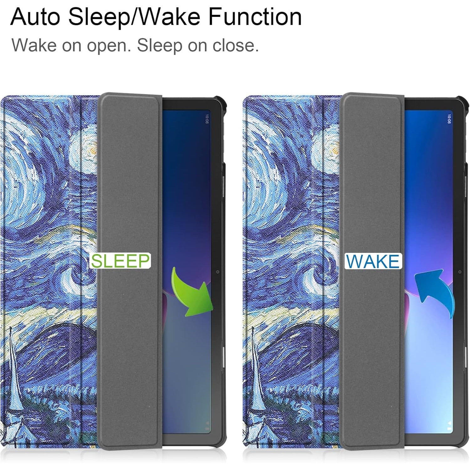 Husa de protectie pentru Lenovo Tab M8 Gen 4(TB-300FU/TB-300XU), 2023, Sigloo, 8", Abstract