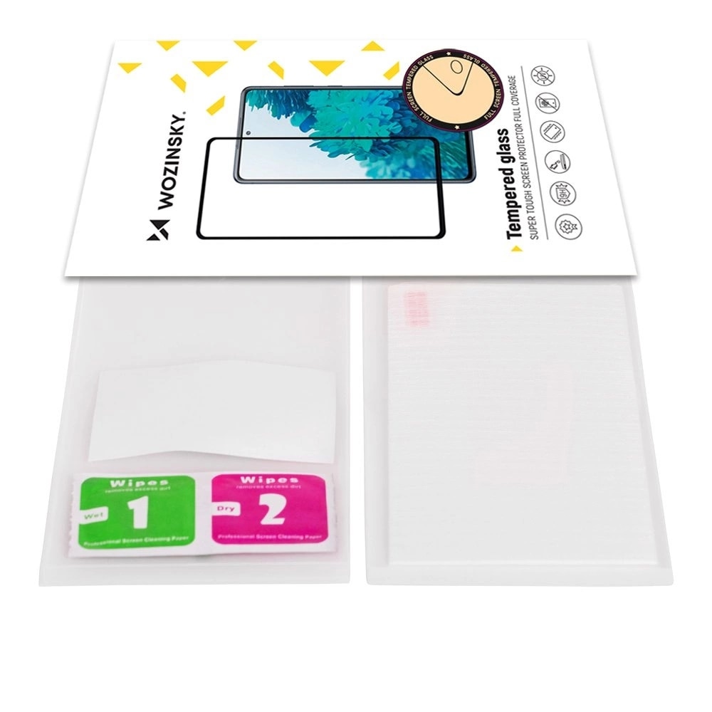 Set 2 folii sticla securizata cu rama neagra Wozinsky Full Glue Tempered Glass compatibila cu Xiaomi 15, Negru