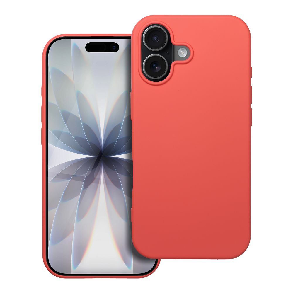 Husa silicon pentru Iphone 17 peach
