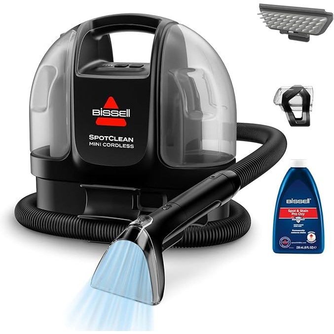 Aspirator portabil Bissell SpotClean, fără fir, negru, 25x30