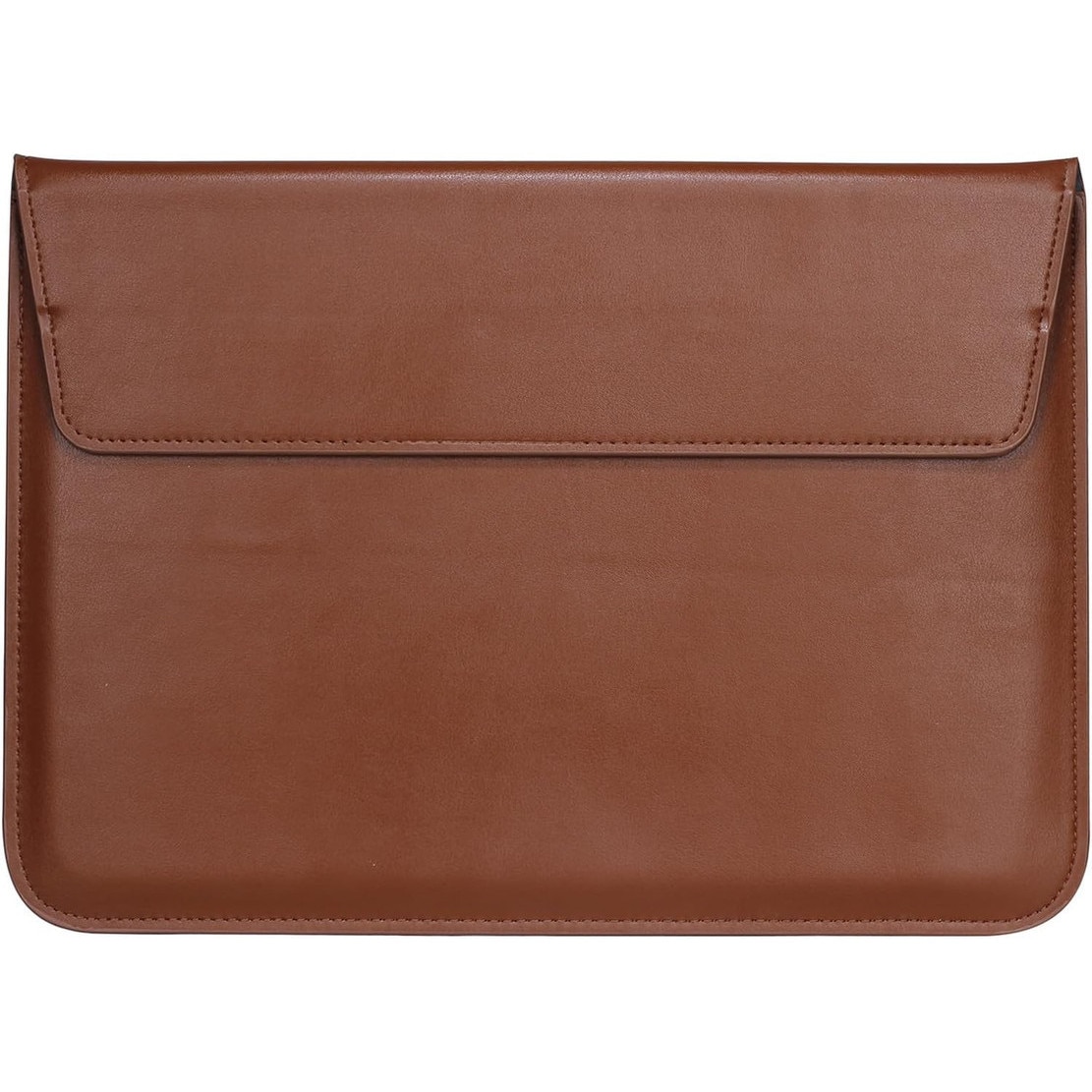 Husa pentru laptop 13.3", Joyoy®, piele impermeabila, design ultra-subtire, maro, cu suport, include geanta accesorii