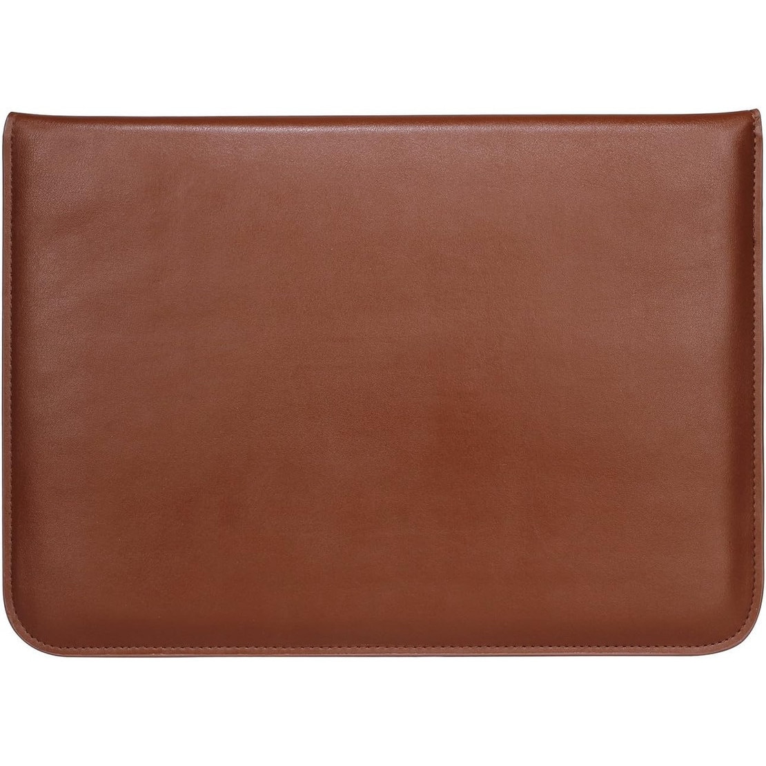 Husa pentru laptop 13.3", Joyoy®, piele impermeabila, design ultra-subtire, maro, cu suport, include geanta accesorii