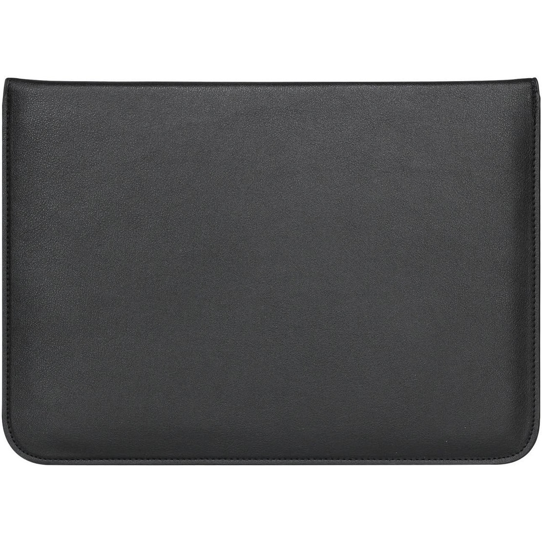 Husa laptop 15.6 inch, Joyoy®, piele impermeabila, design ultra-subtire, neagra