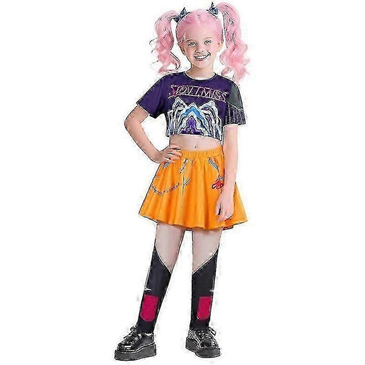 Costum Halloween KPop Demon Hunters, Rumi Zoey, 110, multicolor