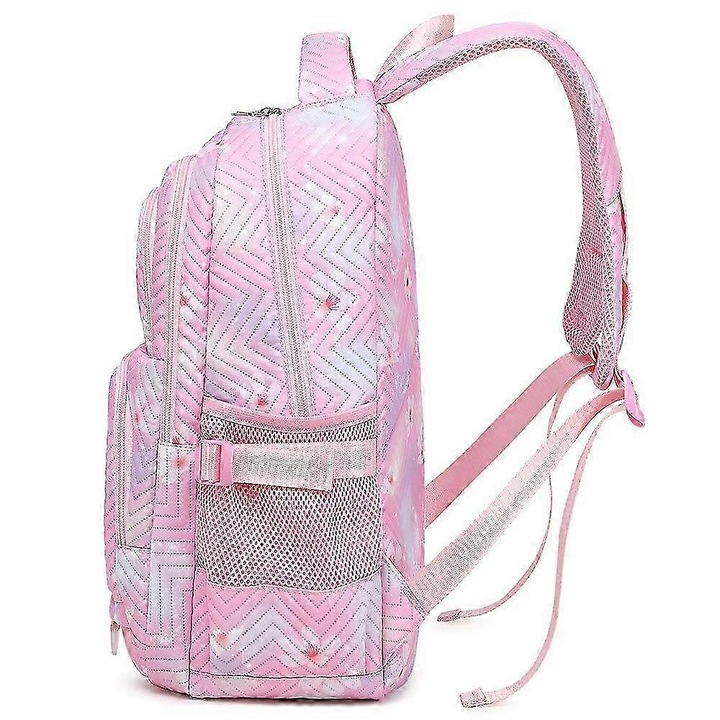 Ghiozdan KPop Demon Hunters, unisex, 15 inch, albastru