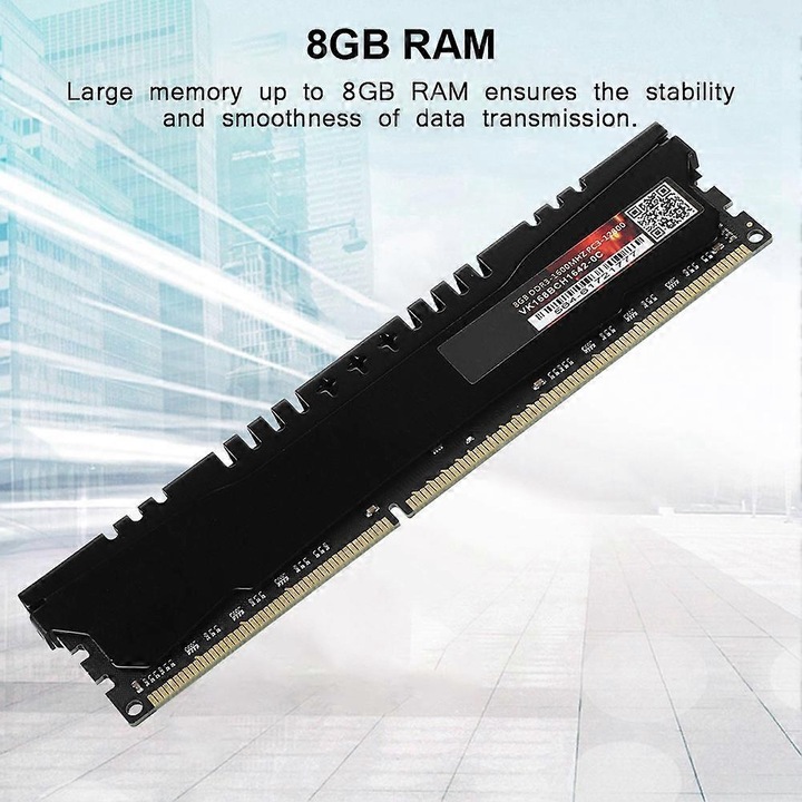 Memorie RAM DDR3 8GB 1600MHz, anti-interferenta, pentru desktop