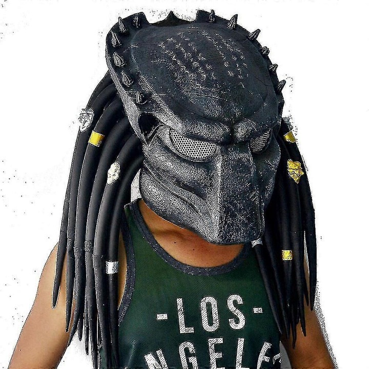 Masca Predator, costum de carnaval, design unic, latex natural, o singura marime