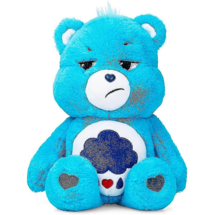 Ursulet de plus colectabil Grumpy Bear 35cm, multicolor, set de jucarii de plus