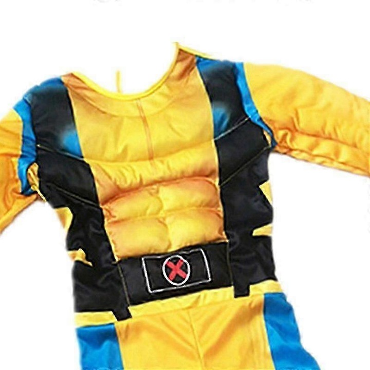 Costum copii Wolverine, 3 piese, masca, 120-130cm