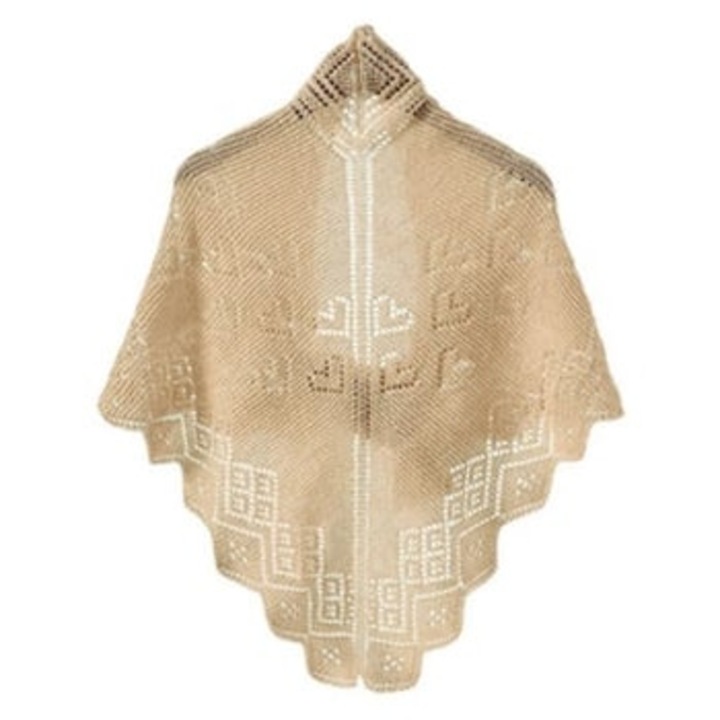 Esarfa dama Giecy, model triunghiular, respirabila, multicolor, marime universala