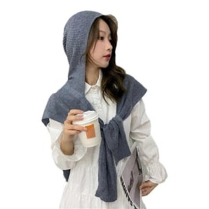 Esarfa dama Giecy, lunga, simpla, groasa, calduroasa, o singura marime