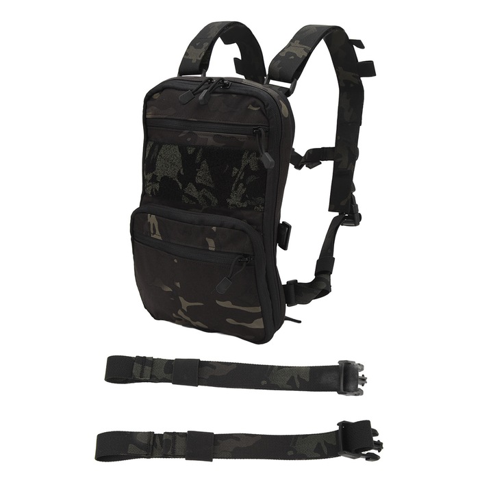 Rucsac camping si drumetii, multipurpose, negru, 30x45cm