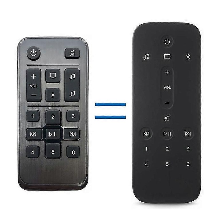 Дистанционно управление за Bose Soundbar 500, черно, пластмасово