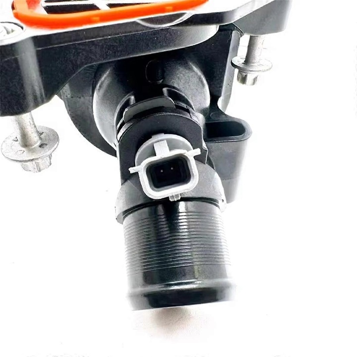 Hűtő termosztát ház Mercedes Benz W177 W247 C118, fekete, műanyag