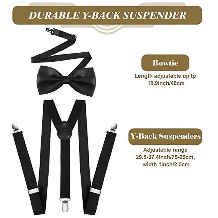 Set costum batran, 7 piese, gri-maro, marime M