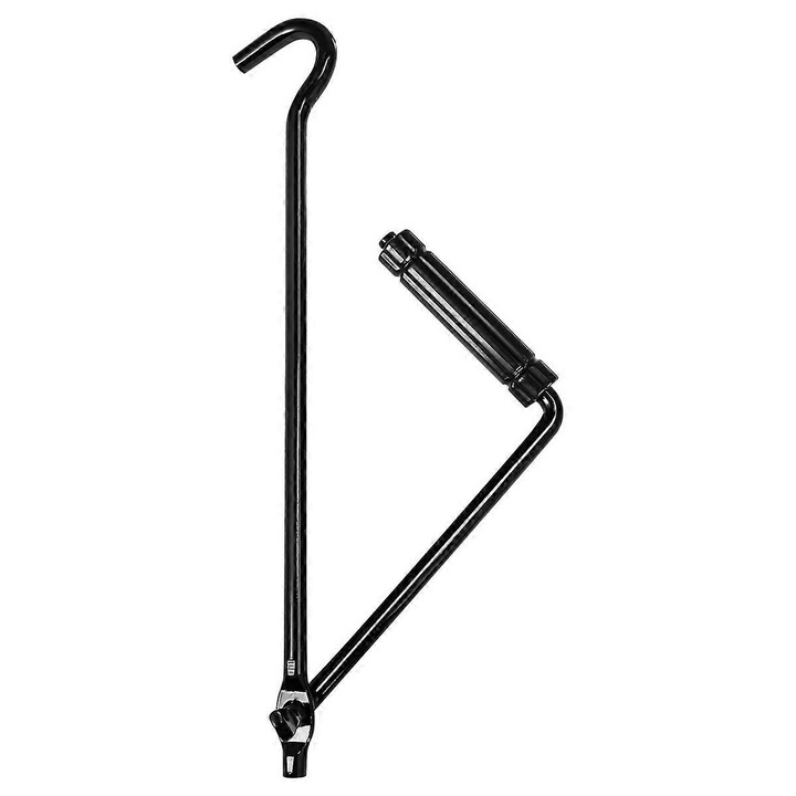 Cheie de roata manuala pentru lift auto tip foarfeca, neagra, 41cm, set 1x cheie