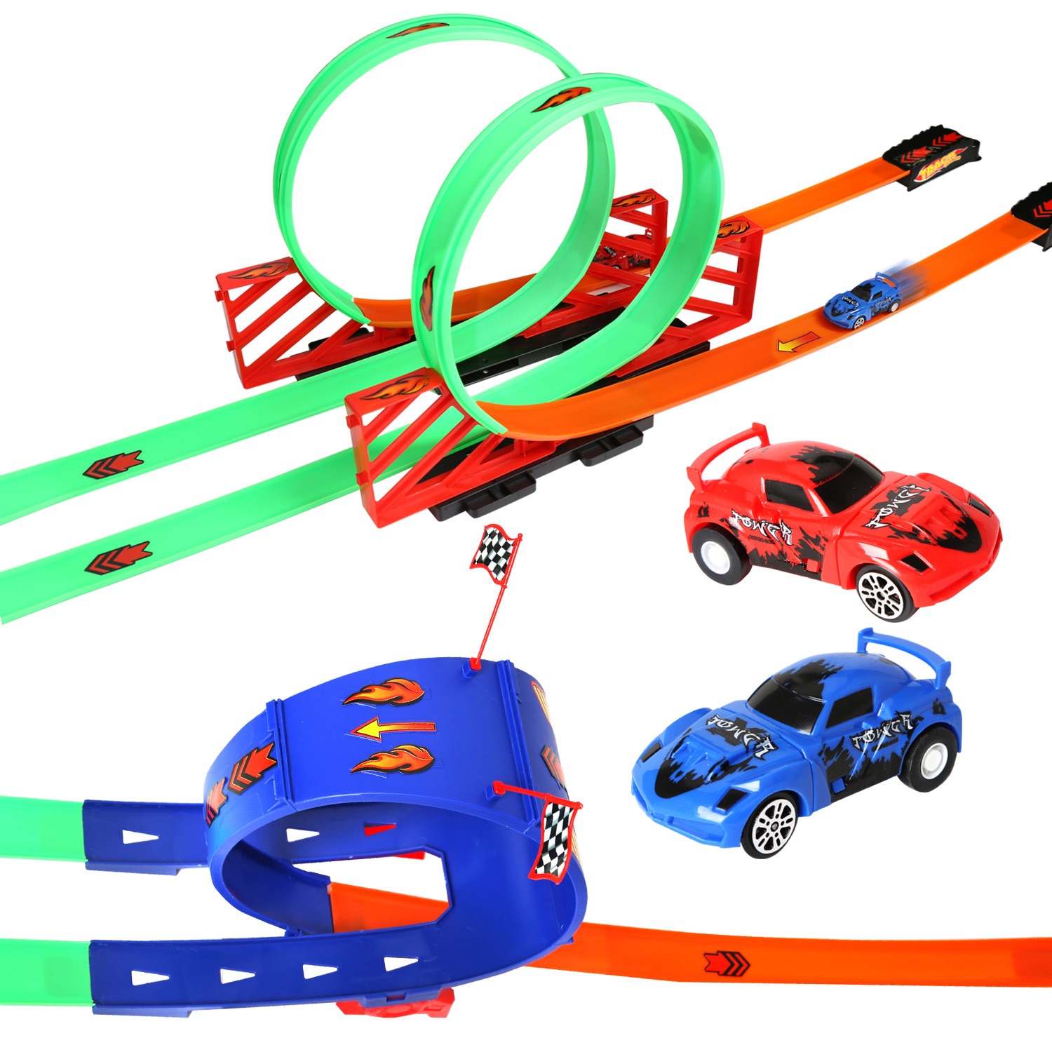 Set pista de joaca Disney, Mickey si pilotii de curse - eMAG.ro