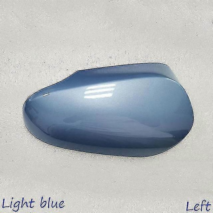 Capac oglinda retrovizoare pentru Toyota Vitz Yaris GRMN 2011-2019, albastru deschis, stanga