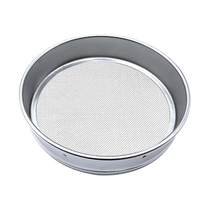 Sita de laborator din otel inoxidabil, 4/10/20/60 mesh, 20cm, set 1 bucata