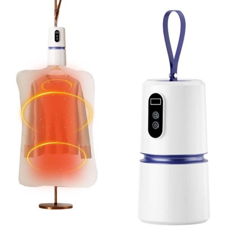 Uscator rufe electric pliabil, 200W, 85x85x166mm, portabil, usor, silentios