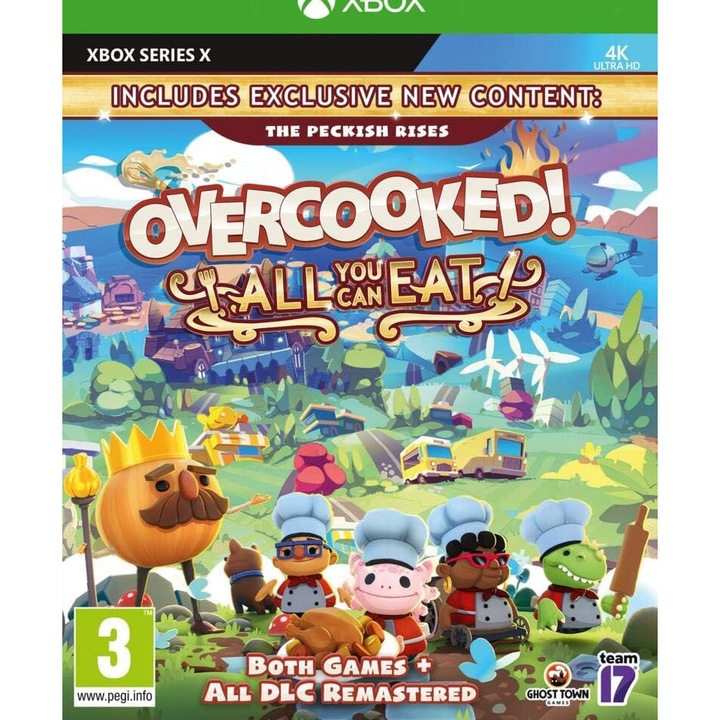 Overcooked All You Can Eat, Xbox One, Xbox Series, Konzol játékszoftver