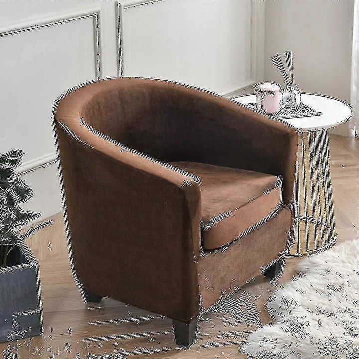 Husa pentru scaun tip tub, multicolor, 60-70cm x 60-75cm x 50-55cm, din poliester, set cu husa pentru perna de sezut