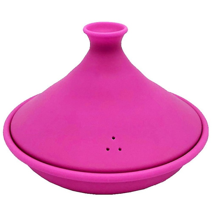 Tajine din silicon, 20x5cm, multicolor, set 1 buc.