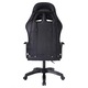 Геймърски стол, черен, с лумбална възглавница, макс 150 кг, 64x114-124 см, JollyMag, KO35B