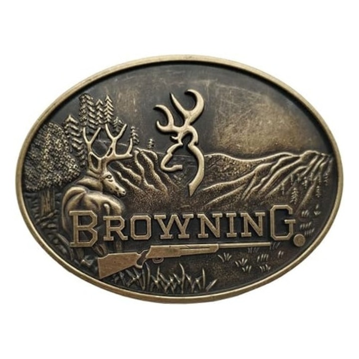 Vadászat, cowboy csatos öv, sárgaréz