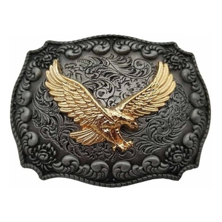 Férfi övcsat, 1.5 inch, többszínű