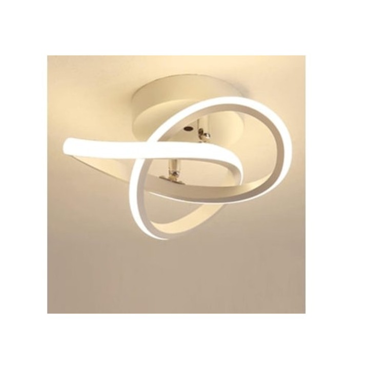 LED mennyezeti lámpa, 2 gyűrűs, Beijiyi, fehér, 22W, 3000K