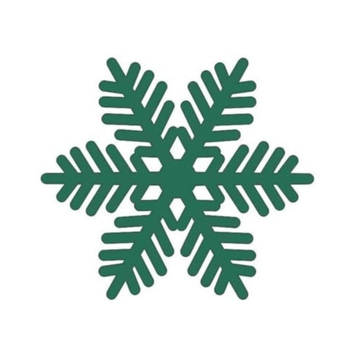 Italtartók, 2 db, hópehely design, filc anyag, többszínű