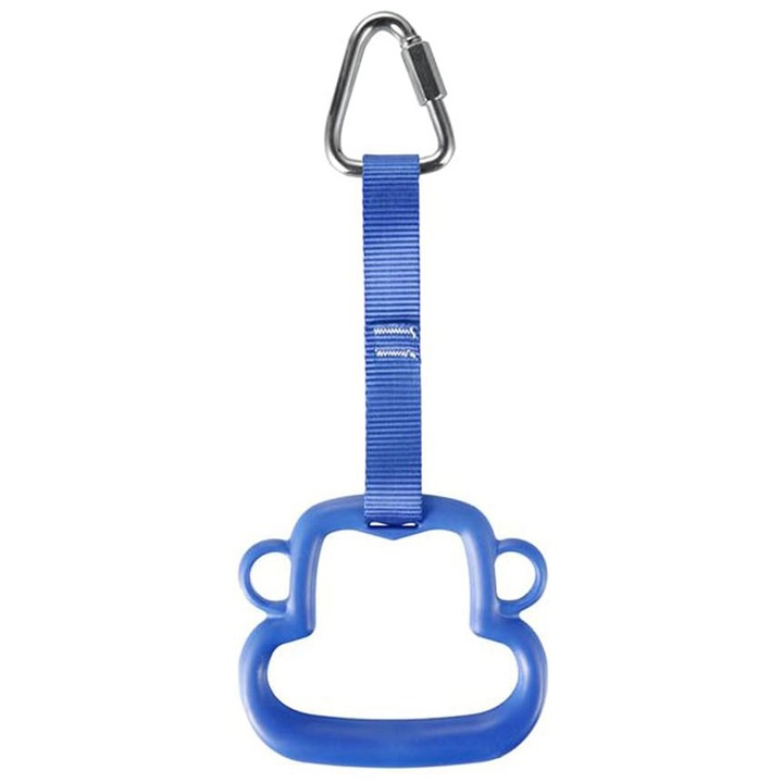 Inel de fitness, 34x14x2cm, albastru, set de inele pentru gimnastica