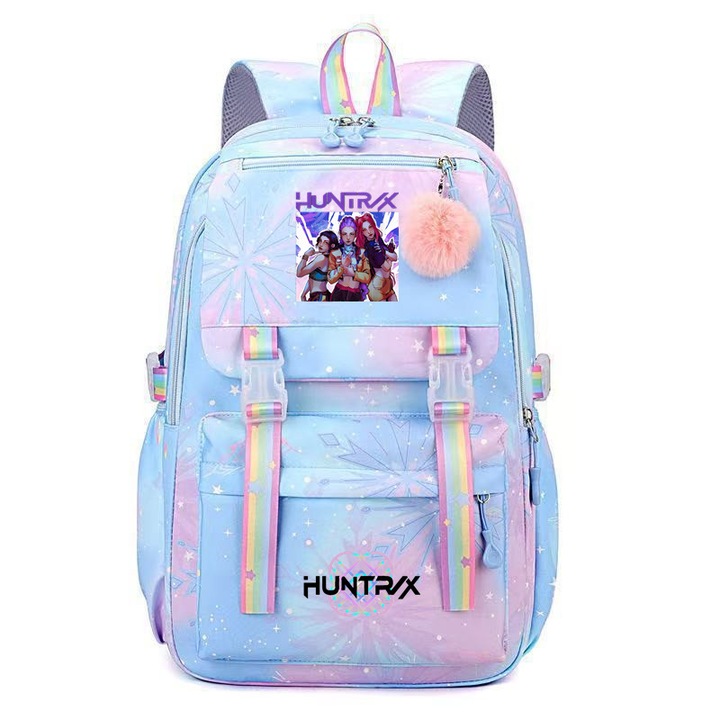 Ученическа раница, K-pop Witcher Girls, водоустойчива, 44x30cm