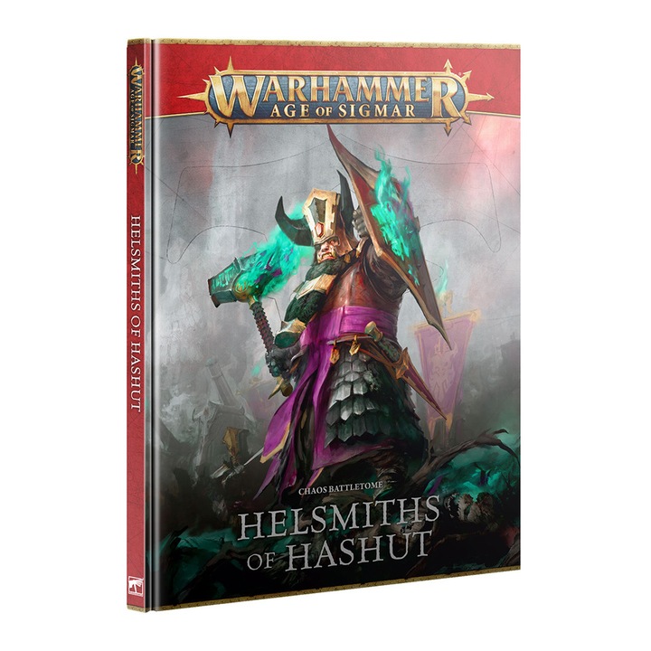 Разширение за игра Warhammer Age of Sigmar, Battletome: Helsmiths of Hashut, Games Workshop, многоцветен, английски език