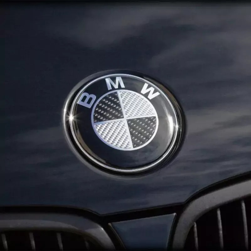 Emblema BMW, Sigla BMW, Montare pe Capota/Portbagaj cu pini de fixare ...