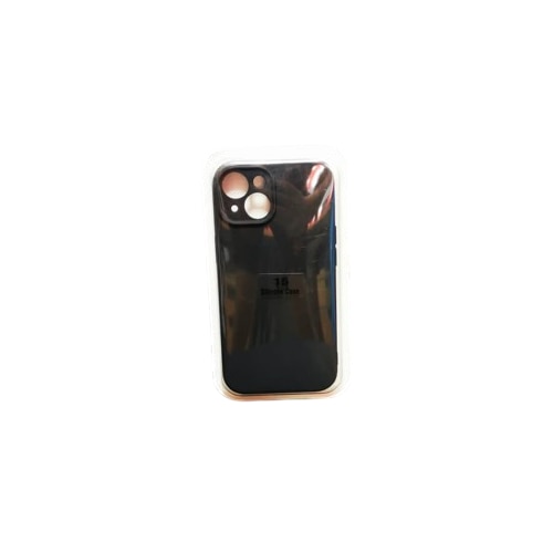 Husa sidefata, protectie completa camera, neagra, Compatibila iPhone 15, Microfibra in Interior, Negru