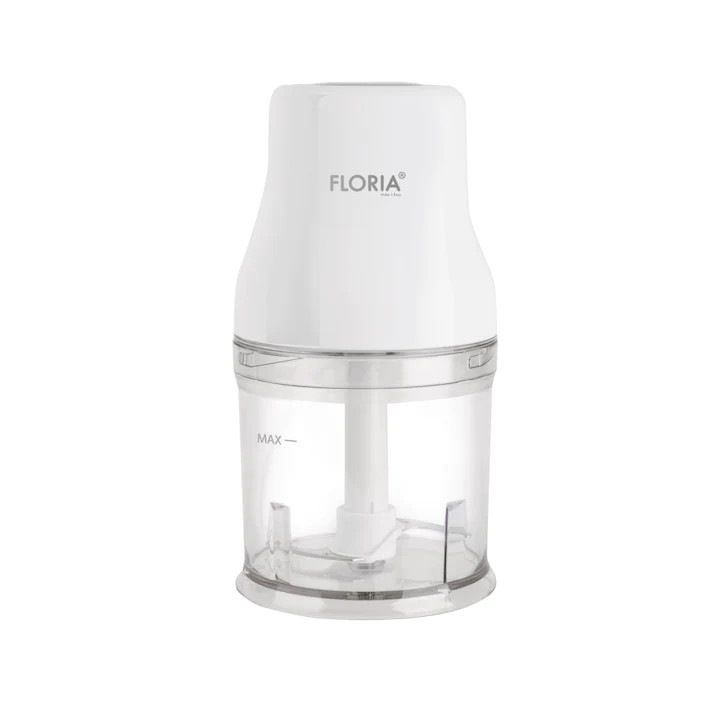 Tocator legume-fructe Floria Zilan, 200W, 1 viteza, alb, 500ml, compact