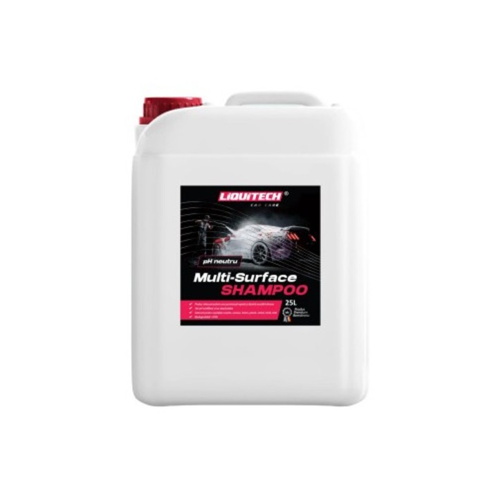 Sampon Auto cu ph Neutru, Liquitech Multi-Surface Shampoo, 25L