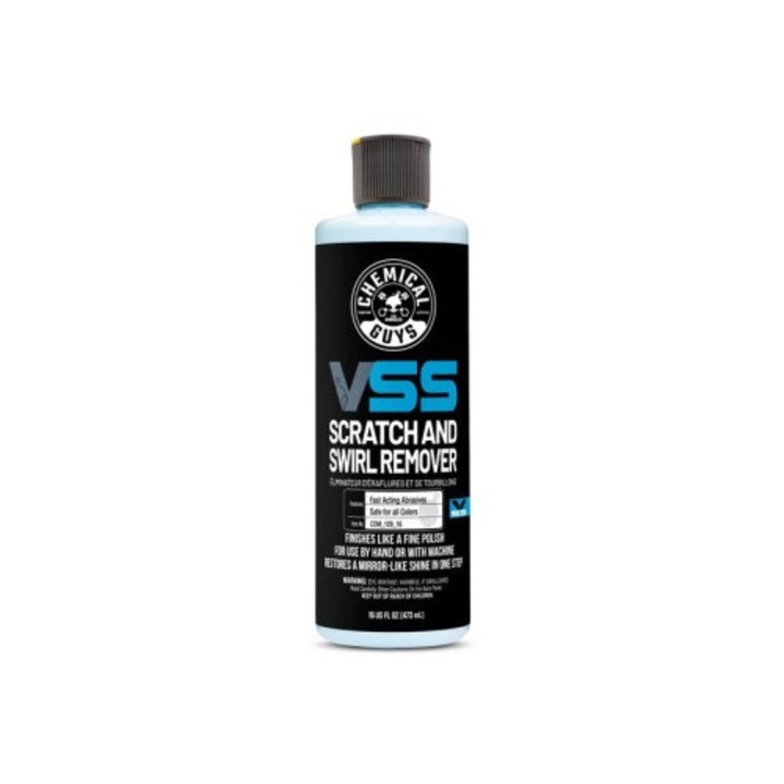Lengyel autófényező holografikus hatású ChemicalGuys VSS One-Step Scratch & Swirl Remover, 473 ml